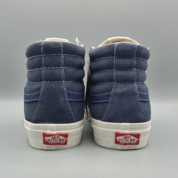 New Vans Sk8 Hi Top Reissue 138 Vintage Military Dress Blues Men's Size 7.5 - Picture 6 of 9